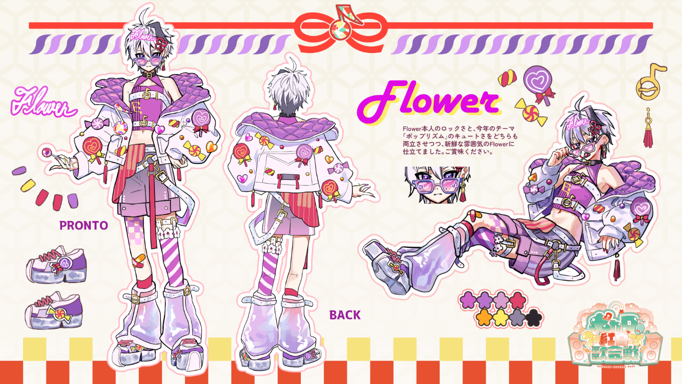 二面図 flower
